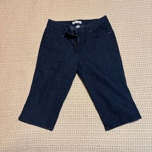 Purple & More Petite Denim Capris